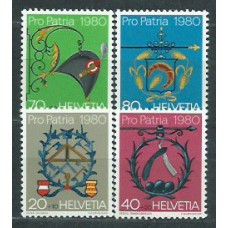 Suiza - Correo 1980 Yvert 1106/9 ** Mnh Pro patria