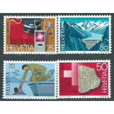 Suiza - Correo 1985 Yvert 1219/22 ** Mnh