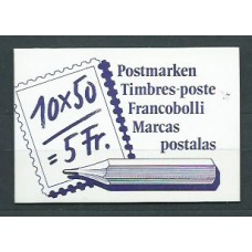 Suiza - Correo 1987 Yvert 1267a Carnet ** Mnh