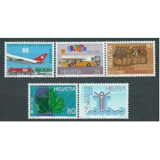 Suiza - Correo 1987 Yvert 1269/73 ** Mnh