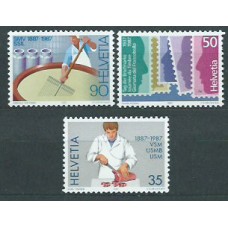 Suiza - Correo 1987 Yvert 1284/6 ** Mnh