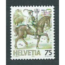 Suiza - Correo 1989 Yvert 1313 ** Mnh Fauna caballo