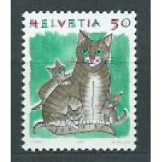 Suiza - Correo 1990 Yvert 1342 ** Mnh Fauna