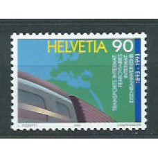 Suiza - Correo 1992 Yvert 1416 ** Mnh Tren