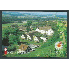 Suiza - Correo 1997 Yvert 1541 Carnet ** Mnh Pro patria