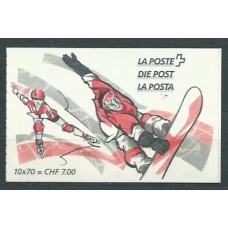Suiza - Correo 1998 Yvert 1586 Carnet ** Mnh Deportes