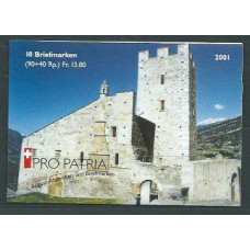 Suiza - Correo 2001 Yvert 1680 Carnet ** Mnh Pro patria