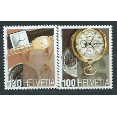 Suiza - Correo 2005 Yvert 1857/8 ** Mnh Relojes