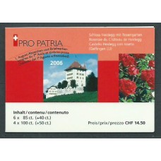 Suiza - Correo 2006 Yvert 1887 Carnet ** Mnh Pro patria