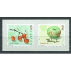 Suiza - Correo 2006 Yvert 1904/5 ** Mnh Frutas