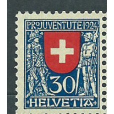 Suiza - Correo 1924 Yvert 217 ** Mnh Escudos