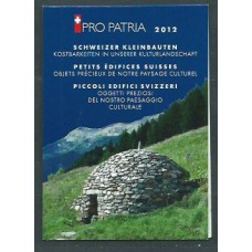 Suiza - Correo 2012 Yvert 2177 Carnet ** Mnh Pro patria