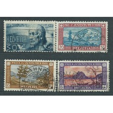 Suiza - Correo 1929 Yvert 235/8 usado