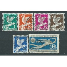 Suiza - Correo 1932 Yvert 254/9 usado