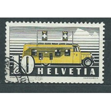 Suiza - Correo 1937 Yvert 302 usado Automovil