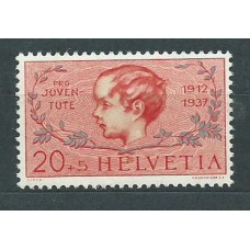 Suiza - Correo 1937 Yvert 305 ** Mnh