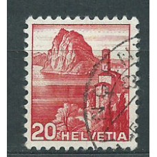 Suiza - Correo 1938 Yvert 312 usado Lugano