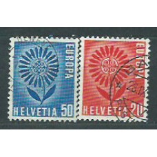 Suiza - Correo 1964 Yvert 735/6 usado Europa