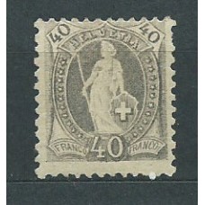 Suiza - Correo 1882-904 Yvert 75 * Mh