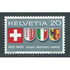 Suiza - Correo 1965 Yvert 752 ** Mnh Escudos