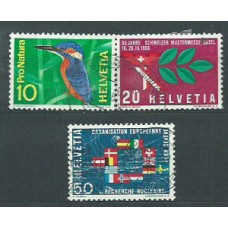 Suiza - Correo 1966 Yvert 766/8 usado