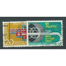 Suiza - Correo 1967 Yvert 784/5 usado
