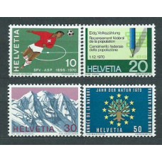 Suiza - Correo 1970 Yvert 864/7 ** Mnh