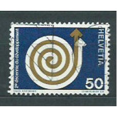 Suiza - Correo 1971 Yvert 876 usado