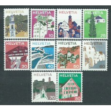 Suiza - Correo 1973 Yvert 933/42 ** Mnh