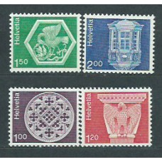 Suiza - Correo 1974 Yvert 968/71 ** Mnh Arquitectura