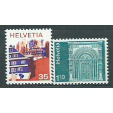 Suiza - Correo 1975 Yvert 992/3 ** Mnh