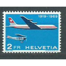 Suiza - Aereo Yvert 46 ** Mnh Avión