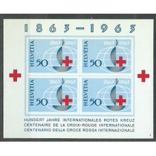 Suiza - Hojas Yvert 19 ** Mnh Cruz roja