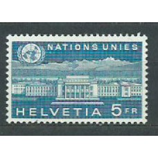 Suiza - Servicio Yvert 410 ** Mnh Palacio ONU