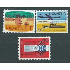 Suiza - Servicio Yvert 450/2 ** Mnh UIT