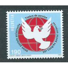 Suiza - Servicio Yvert 487 ** Mnh UPU