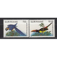 Surinam - Correo 1990 Yvert 1210/1 ** Mnh Fauna. Aves