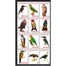 Surinam - Correo 2004 Yvert 1736/45+A,118/9 ** Mnh Fauna. Aves