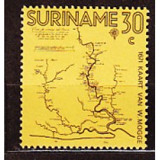 Surinam - Correo 1971 Yvert 545 ** Mnh Mapa