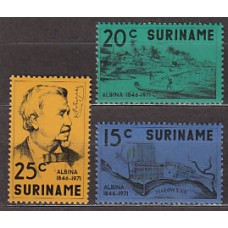 Surinam - Correo 1971 Yvert 551/3 ** Mnh