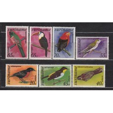 Surinam - Aereo Yvert 71/7 ** Mnh Fauna. Aves