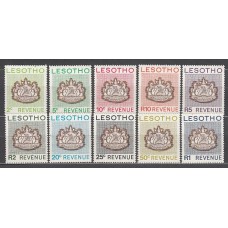 Lesotho - Fiscales Postales Yvert 1/10 ** Mnh