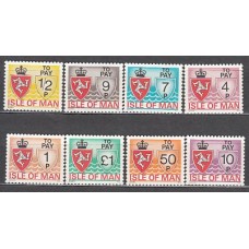 Man - Tasa Yvert 17/24 ** Mnh Escudos