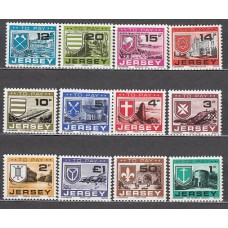 Jersey - Tasa Yvert 21/32 ** Mnh