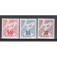 Hong Kong - Tasa Yvert 25a/9a ** Mnh