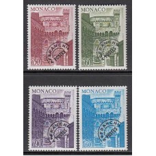 Monaco - Preobliterados Yvert 38/41 ** Mnh