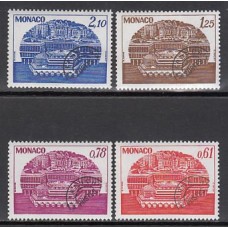 Monaco - Preobliterados Yvert 54/7 ** Mnh