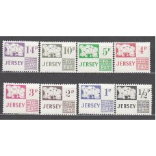 Jersey - Tasa Yvert 7/14 ** Mnh