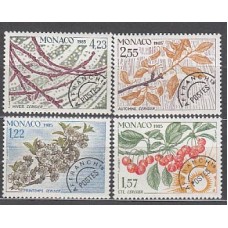 Monaco - Preobliterados Yvert 86/9 ** Mnh Flores