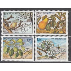 Monaco - Preobliterados Yvert 98/101 ** Mnh Flores